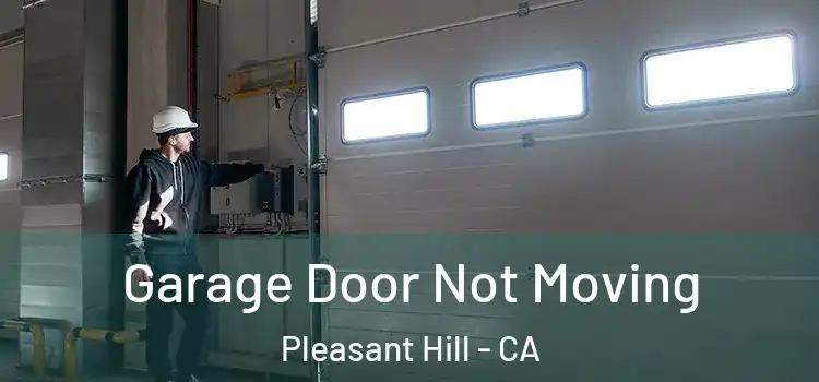  Garage Door Not Moving Pleasant Hill - CA