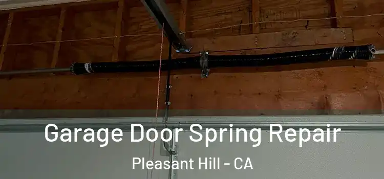  Garage Door Spring Repair Pleasant Hill - CA